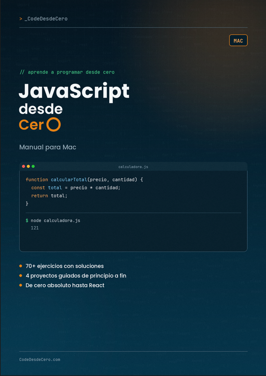 Aprende a Programar desde Cero — Manual