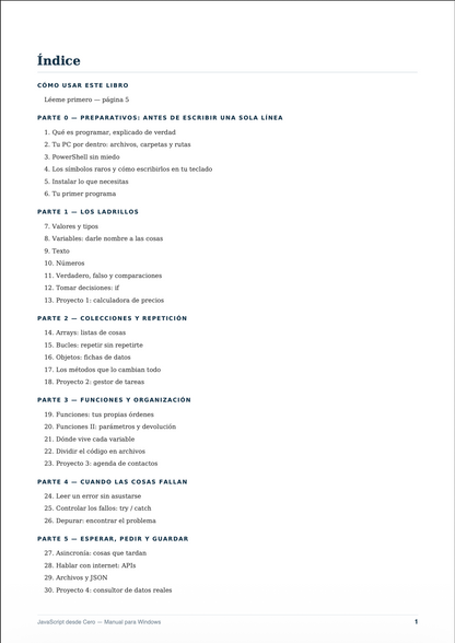 Aprende a Programar desde Cero — Manual