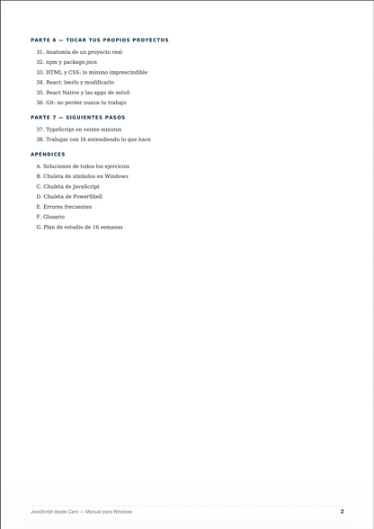 Aprende a Programar desde Cero — Manual